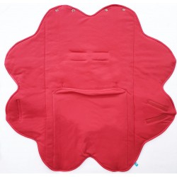 Baby blanket fleur poppy...