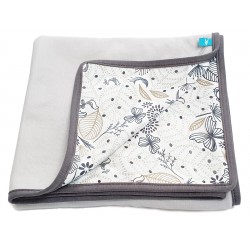 Baby blanket dreamy silver/...