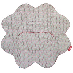Baby blanket heart red...