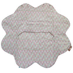 Baby blanket heart chocolat...