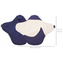 Baby blanket coco true blue...